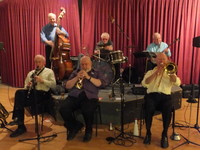 Click for a larger image of Colin Kingwell's Jazz Bandits - August 9th 2013